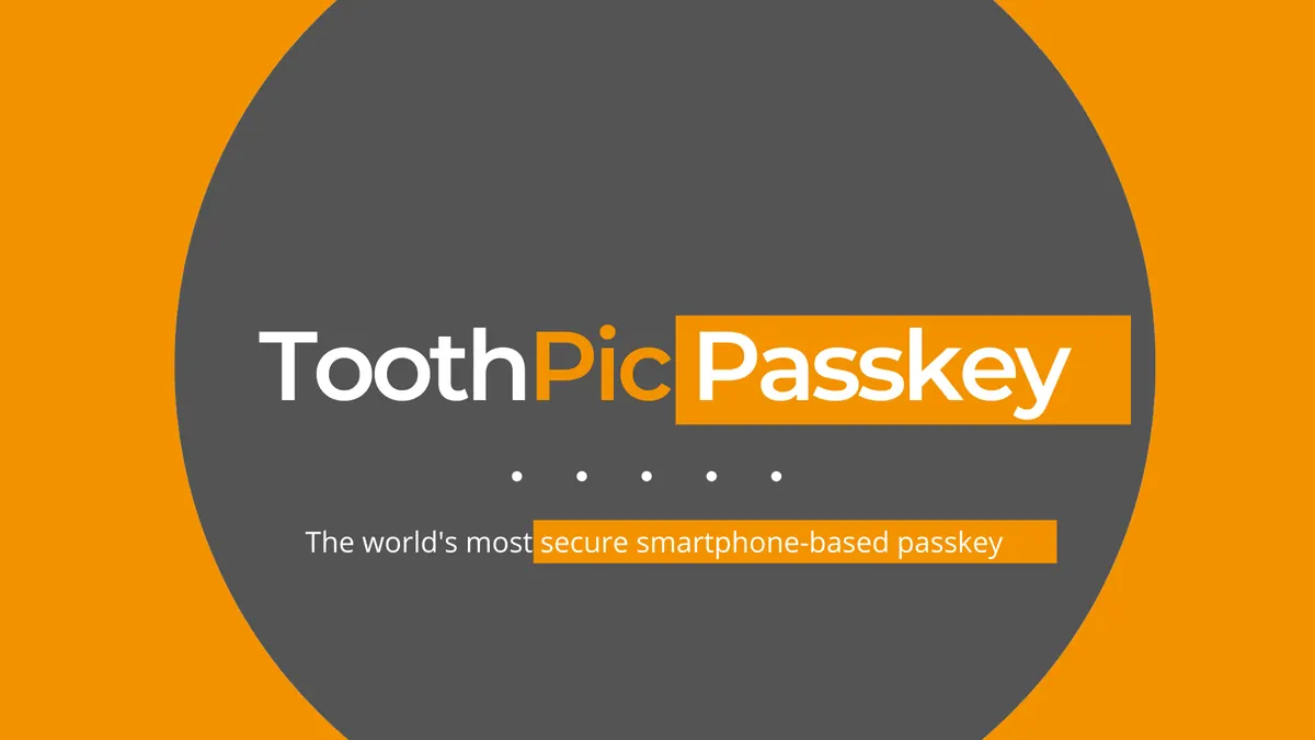 ToothPic Passkey app